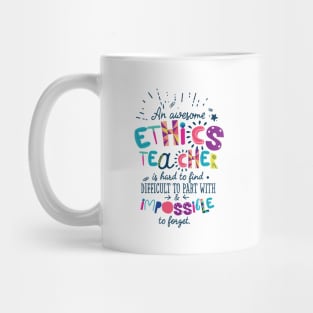 An Awesome Ethics Teacher Gift Idea - Impossible to forget Mug